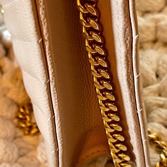 YSL leather mini crossbody -Monogramme PINK 🎀 - Picture 10 of 11